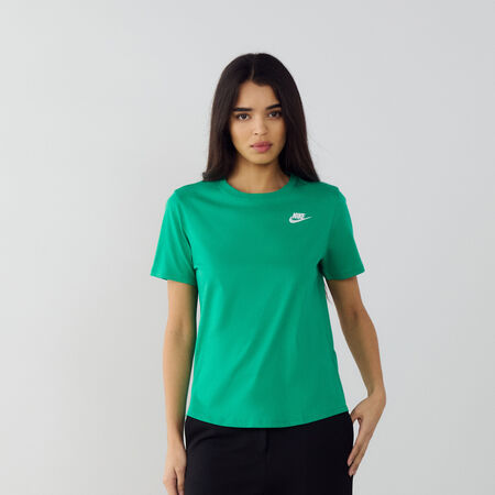 NIKE TEE SHIRT CLUB VERDE/BLANCO MUJER