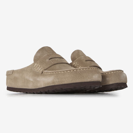 BIRKENSTOCK NAPLES GRIS TOPO MUJER