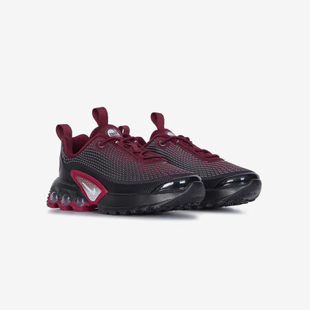 NIKE AIR MAX DN EL NEGRO/ROJO INFANTIL