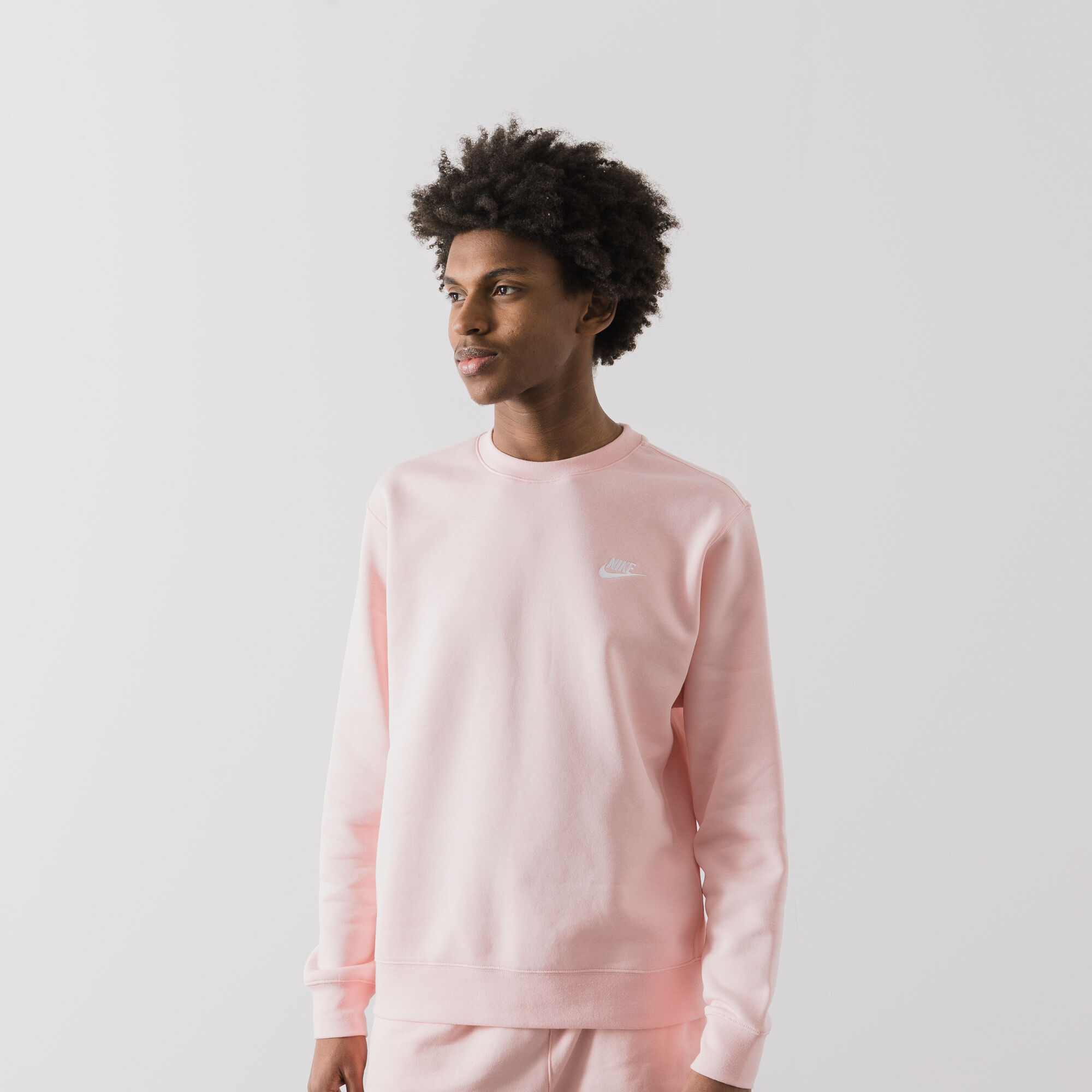 Sudadera nike hot sale hombre rosa