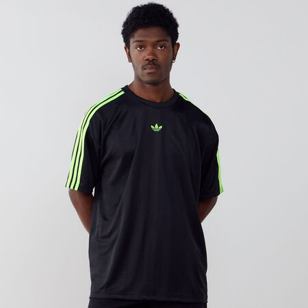 ADIDAS ORIGINALS JERSEY TREFOIL NEGRO/VERDE HOMBRE