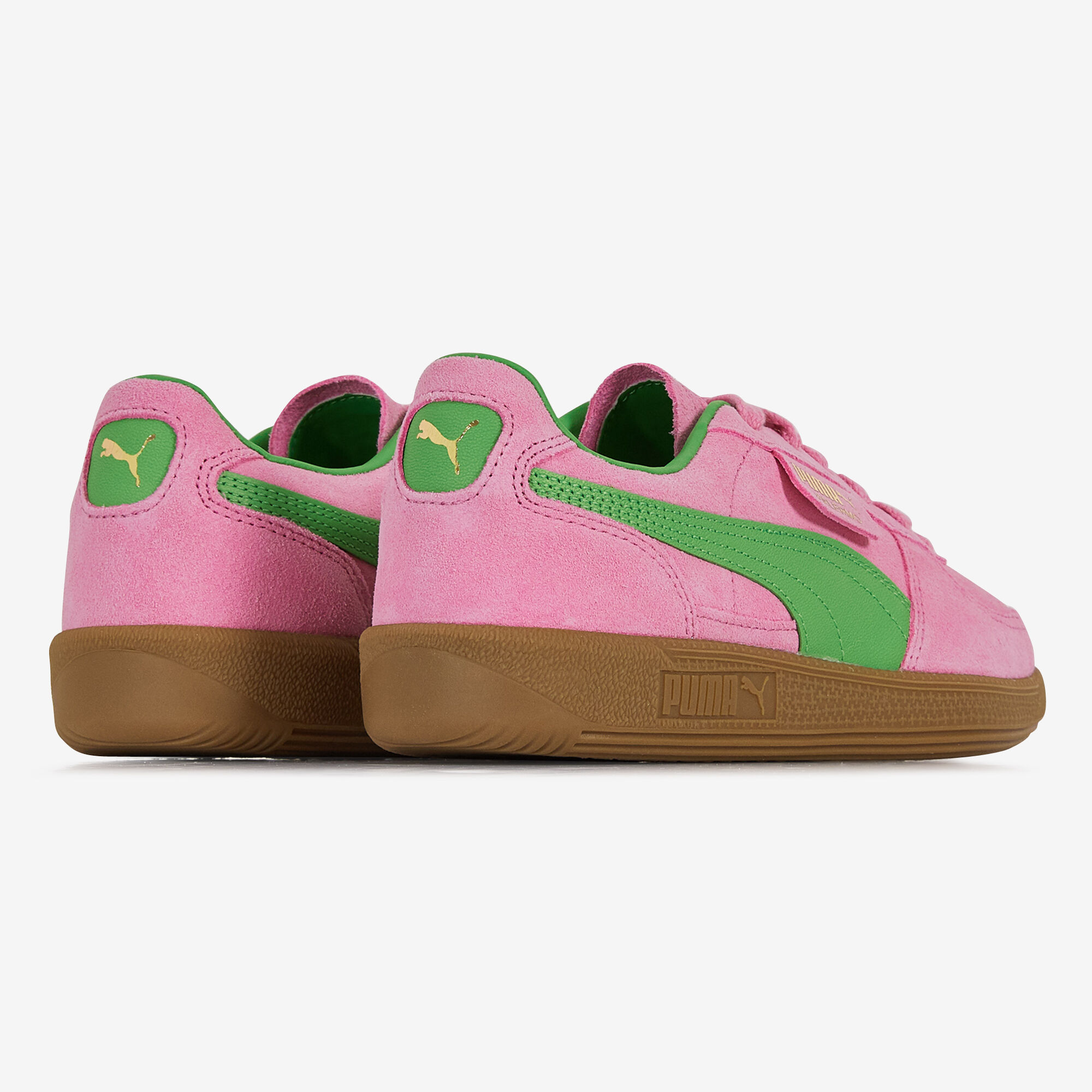 Tenis puma rosa y verde discount