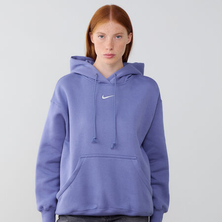 HOODIE PHOENIX LONG OVERSIZED : AZUL/BEIGE