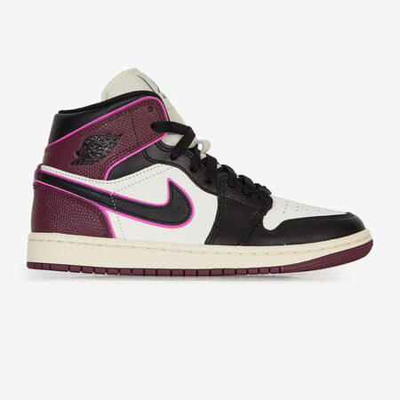 JORDAN air jordan 1 AIR JORDAN MID SE NEGRO/MORADO MUJER