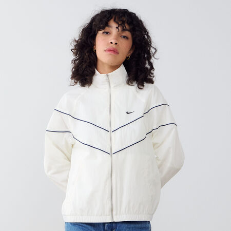 NIKE JACKET TRACKSUIT FZ CRUDO/NEGRO MUJER