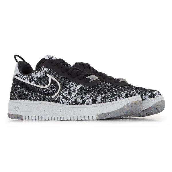 NIKE FORCE 1 LOW CRATER FLYKNIT NEGRO/BLANCO Courir.es