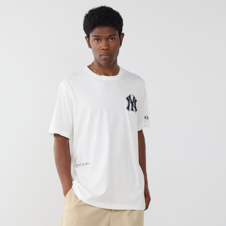 CHAMPION TEE SHIRT NY YANKEES BLANCO/NEGRO HOMBRE