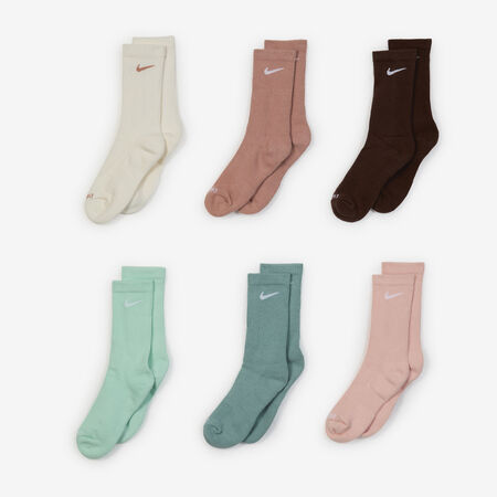 NIKE CHAUSSETTES X6 CREW CUSHION VERDE HOMBRE