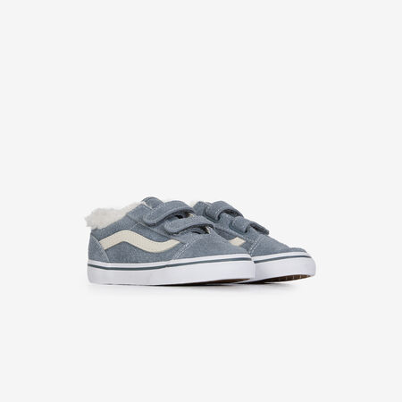 VANS old skool OLD SKOOL V SHERPA AZUL/BEIGE BEBÉ