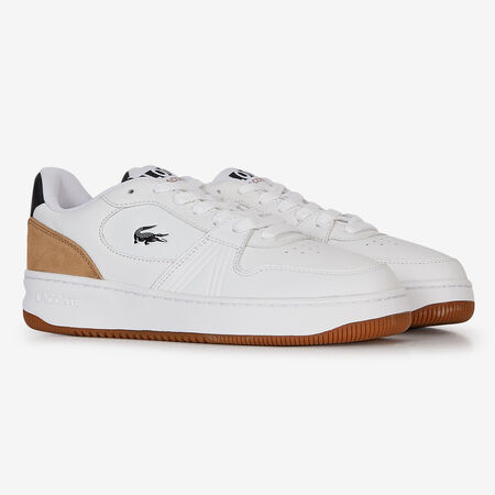 LACOSTE l00 L001 SET BLANCO/MARRÓN HOMBRE