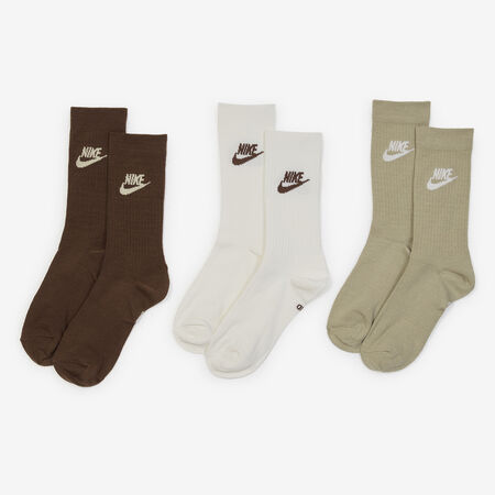 NIKE CHAUSSETTES X3 CREW FUTURA COLORED CRUDO/BEIGE HOMBRE