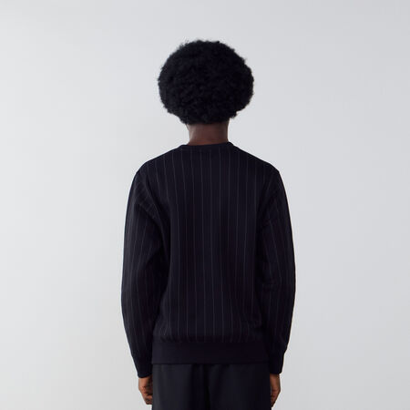 NIKE SWEAT CREW JUST DO IT AOP NEGRO/BLANCO HOMBRE