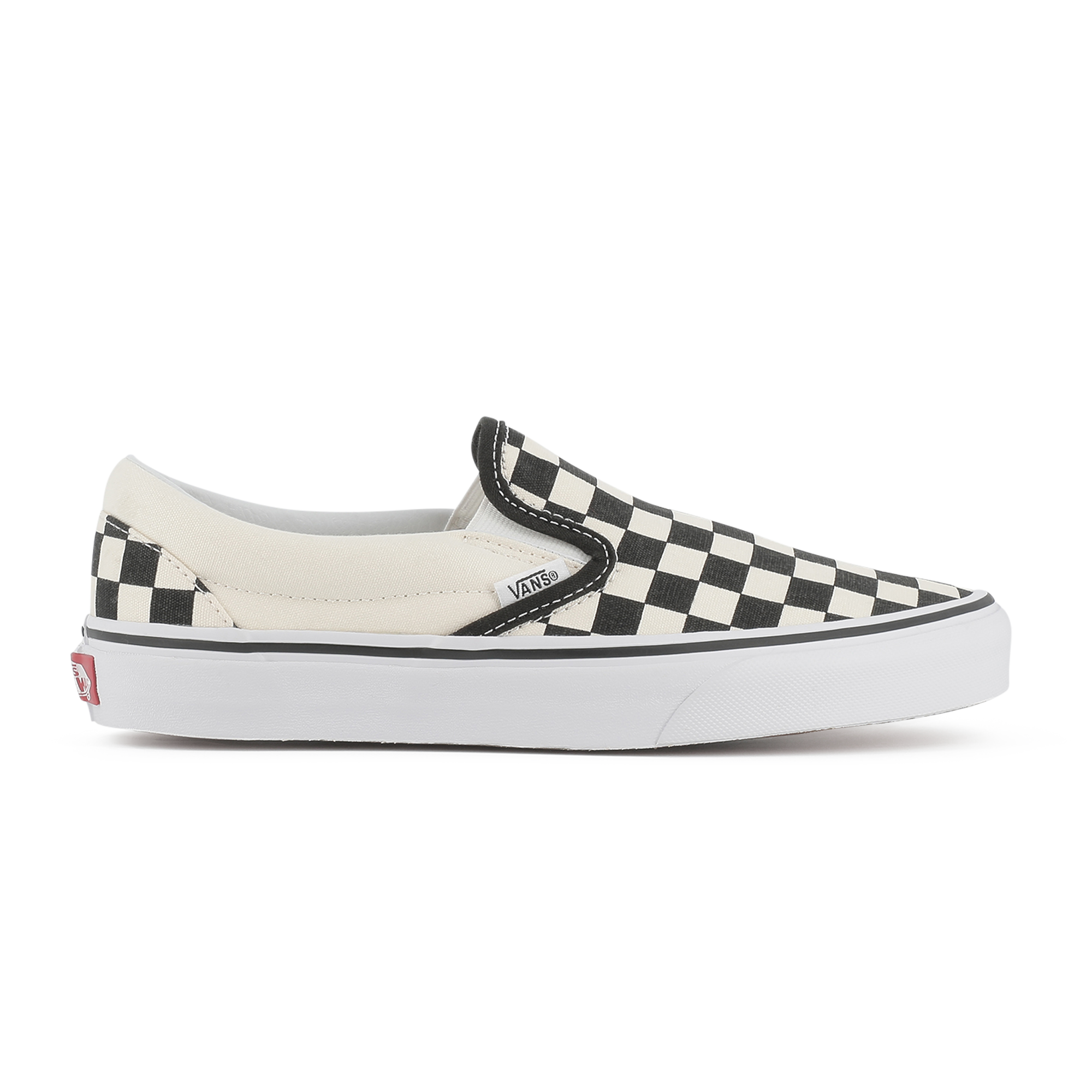 vans blancos slip on