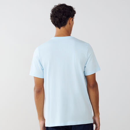 NIKE TEE SHIRT CLUB AZUL/BLANCO HOMBRE