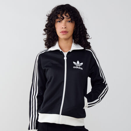 ADIDAS ORIGINALS JACKET FZ ADICOLOR CLASSICS NEGRO/BLANCO MUJER
