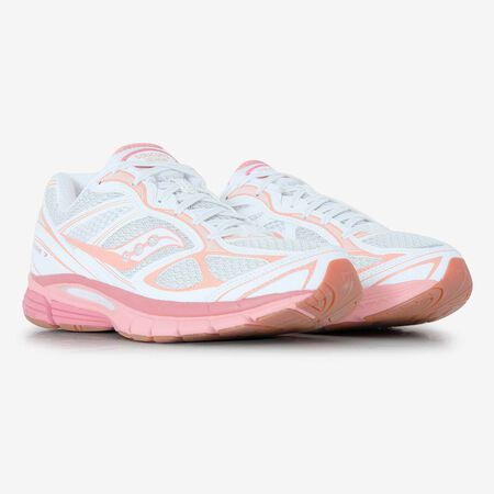 SAUCONY PROGRID GUIDE 7 BLANCO/ROSA HOMBRE