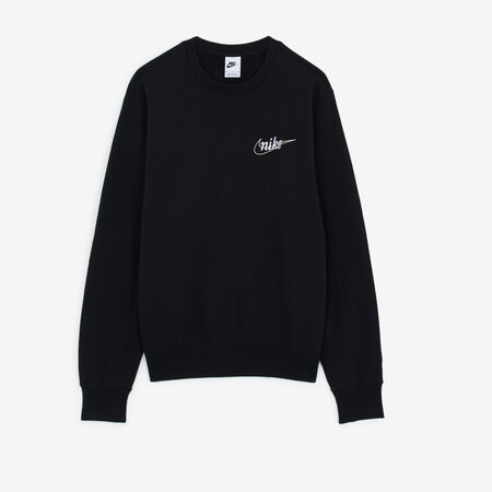 NIKE SWEAT CREW CLUB CTB NEGRO/CRUDO HOMBRE