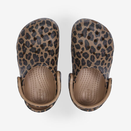 CROCS CLASSIC CLOG LEOPARDO BEBÉ