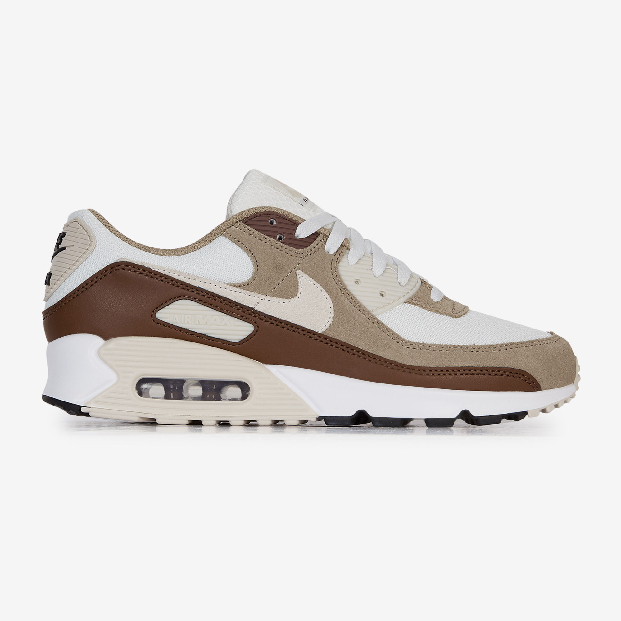 NIKE AIR MAX 90 BEIGE MARRON CORDONES HOMBRE Courir.es