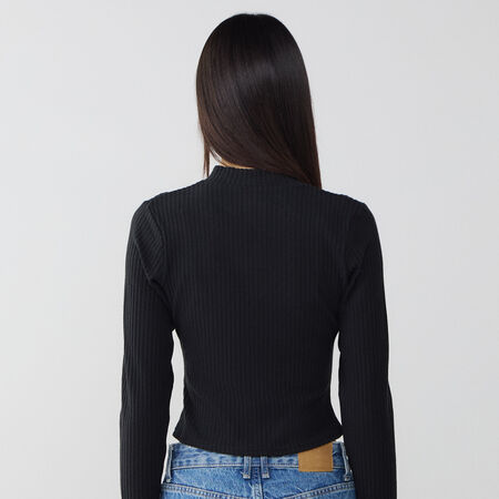 NIKE CARDIGAN CHILL KNIT NEGRO MUJER