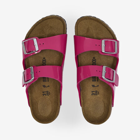 BIRKENSTOCK ARIZONA PATENT ROSA INFANTIL