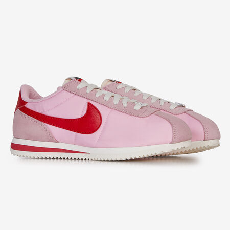 NIKE cortez CORTEZ NYLON ROSA/ROJO MUJER