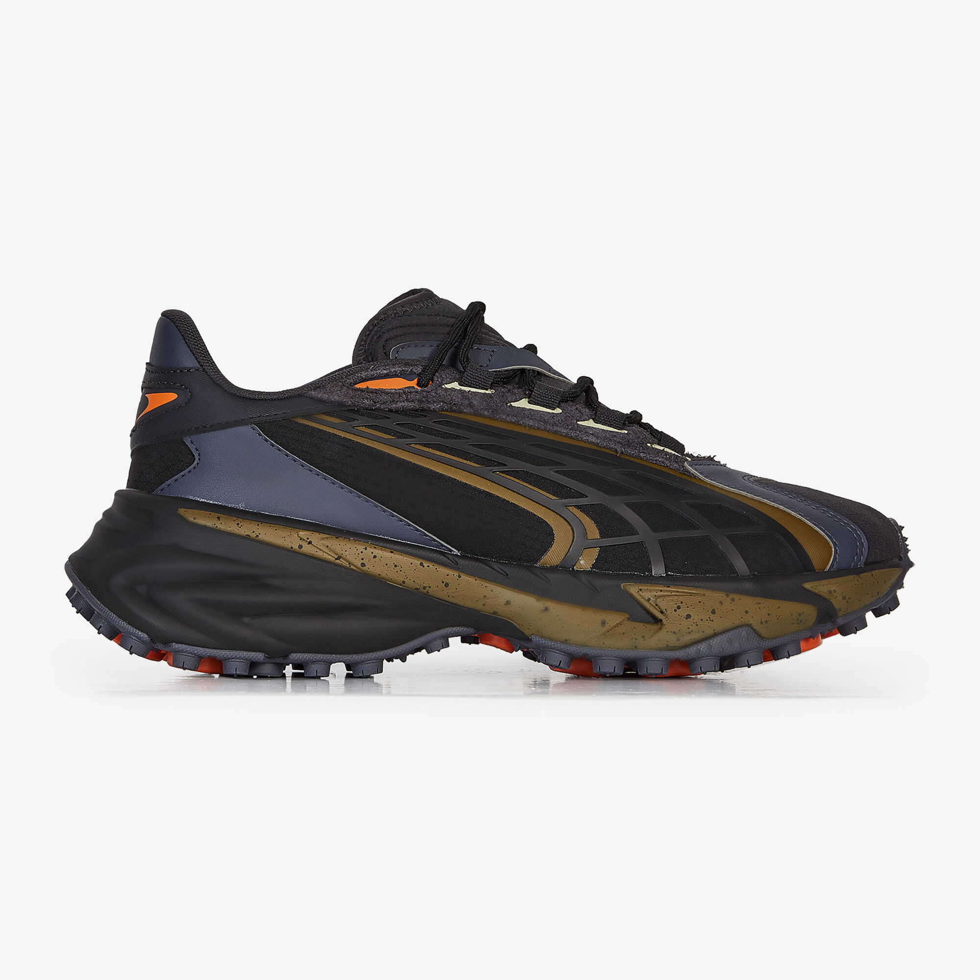 PUMA SPIREX NEGRO CAQUI CORDONES HOMBRE Courir.es