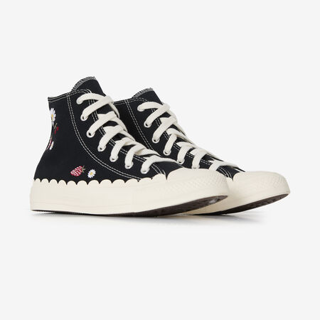 CONVERSE chuck taylor all star CHUCK TAYLOR ALL STAR HI SUMMER MARKET NEGRO/BLANCO JUNIOR