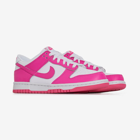 NIKE dunk DUNK LOW ROSA/BLANCO JUNIOR