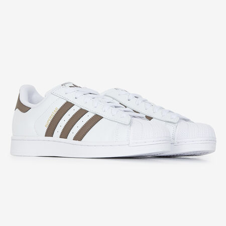 ADIDAS ORIGINALS superstar SUPERSTAR BLANCO/MARRÓN HOMBRE