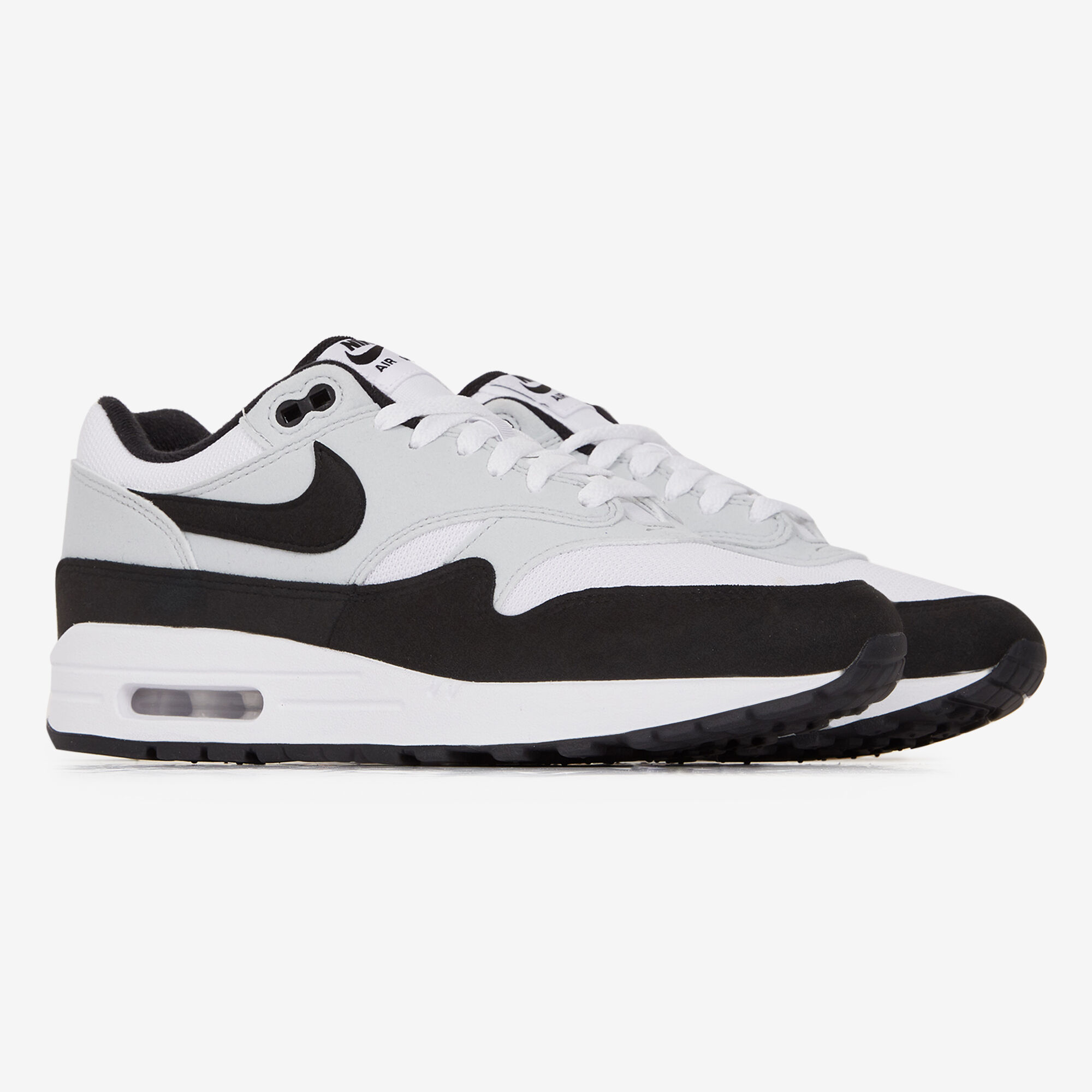 Air max 1 blanco y negro top