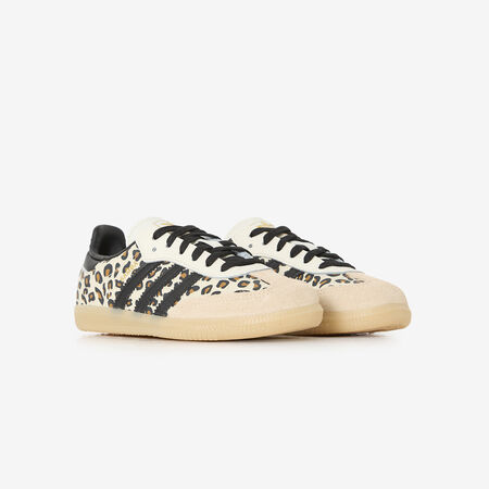 ADIDAS ORIGINALS samba SAMBA OG LEOPARD BEIGE/NEGRO INFANTIL