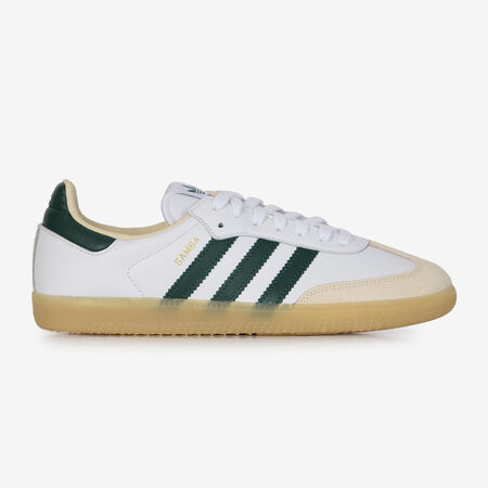 ADIDAS ORIGINALS samba SAMBA OG BLANCO/VERDE HOMBRE