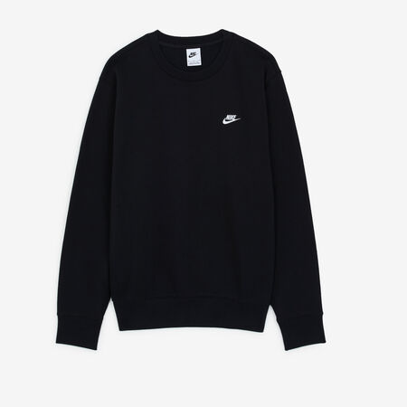 NIKE SWEAT CREW CLUB NEGRO/BLANCO HOMBRE