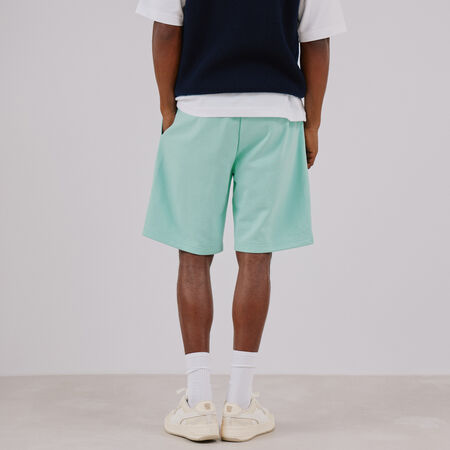 CHAMPION SHORT SMALL LOGO ECO FUTURE BLEU HOMBRE