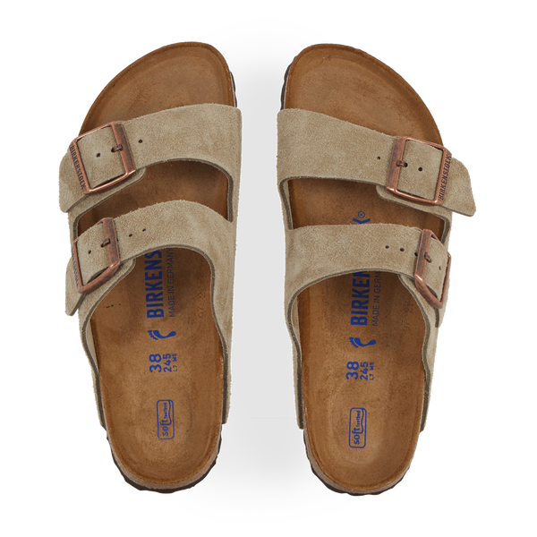 BIRKENSTOCK ARIZONA SUEDE TAUPE GRIS VERANO MUJER Courir.es