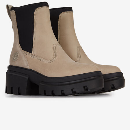 TIMBERLAND EVERLEIGH MID CHELSEA BOOT GRIS TOPO MUJER