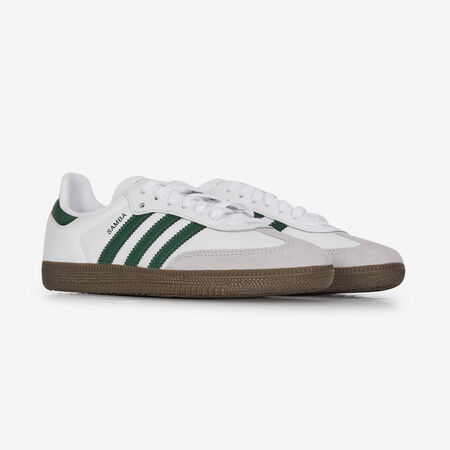 ADIDAS ORIGINALS samba SAMBA OG BLANCO/VERDE JUNIOR