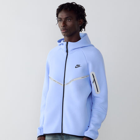 NIKE JACKET TECH FLEECE FZ REFLECTIVE AZUL/NEGRO HOMBRE