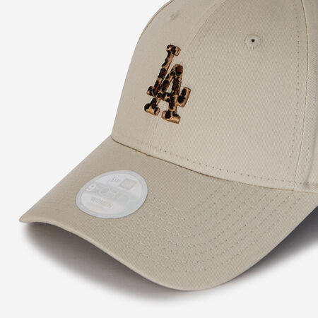 NEW ERA 9FORTY WOMEN LA LEO INFILL BEIGE/MARRÓN MUJER