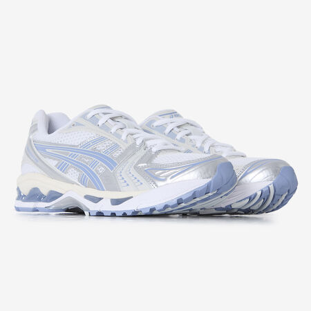 ASICS gel-kayano GEL-KAYANO 14 BLANC/ARGENT/BLEU HOMBRE