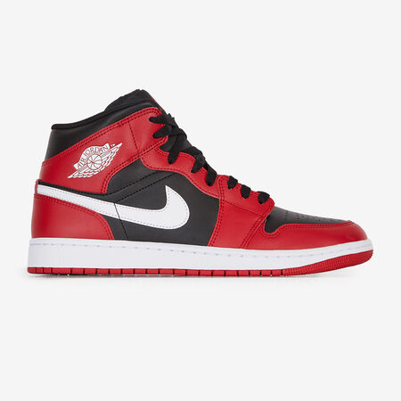 JORDAN air jordan 1 AIR JORDAN 1 MID ROJO/NEGRO HOMBRE