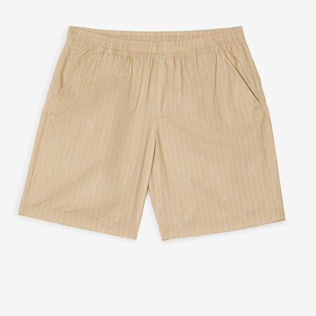LACOSTE SHORT AOP SUMMER BEIGE HOMBRE