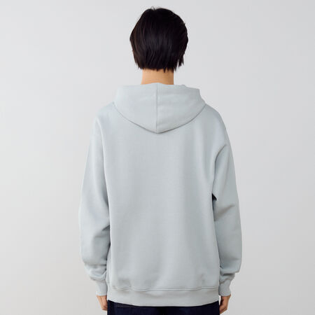 NEW BALANCE HOODIE BOSTON LOGO VERDE/BEIGE HOMBRE