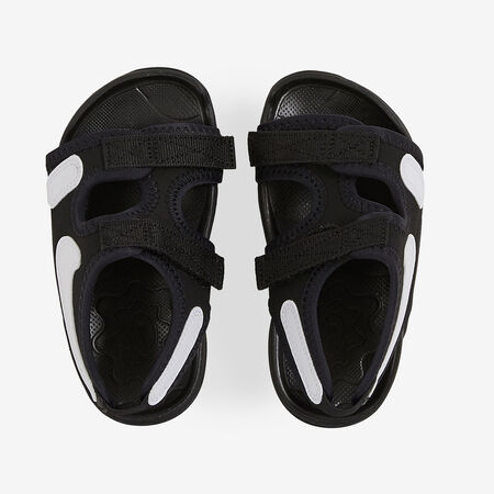 NIKE SUNRAY ADJUST 6 NOIR/BLANC JUNIOR