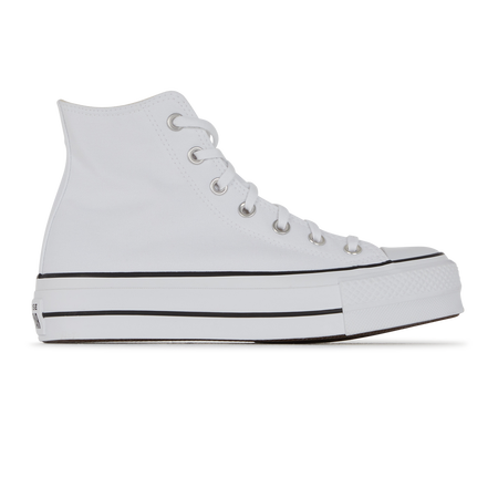 CONVERSE chuck taylor all star CHUCK TAYLOR ALL STAR LIFT HI BLANCO/NEGRO MUJER