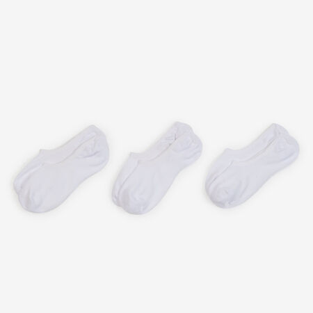 PACK FOOTIES COURIR X3 : BLANCO