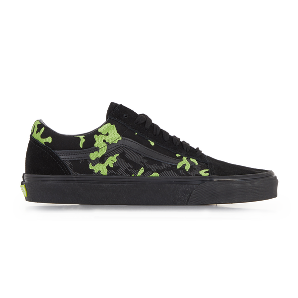 Zapatillas VANS OLD SKOOL CAMO EMBROIDERIES NEGRO AMARILLO NEGRO
