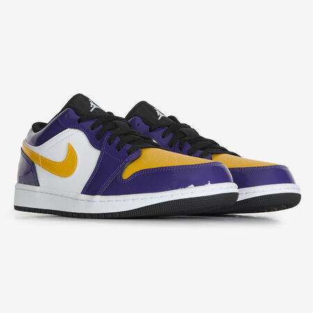 JORDAN air jordan 1 AIR JORDAN 1 LOW MORADO/AMARILLO HOMBRE