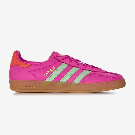ADIDAS ORIGINALS gazelle GAZELLE INDOOR NUBUCK MORADO/VERDE MUJER